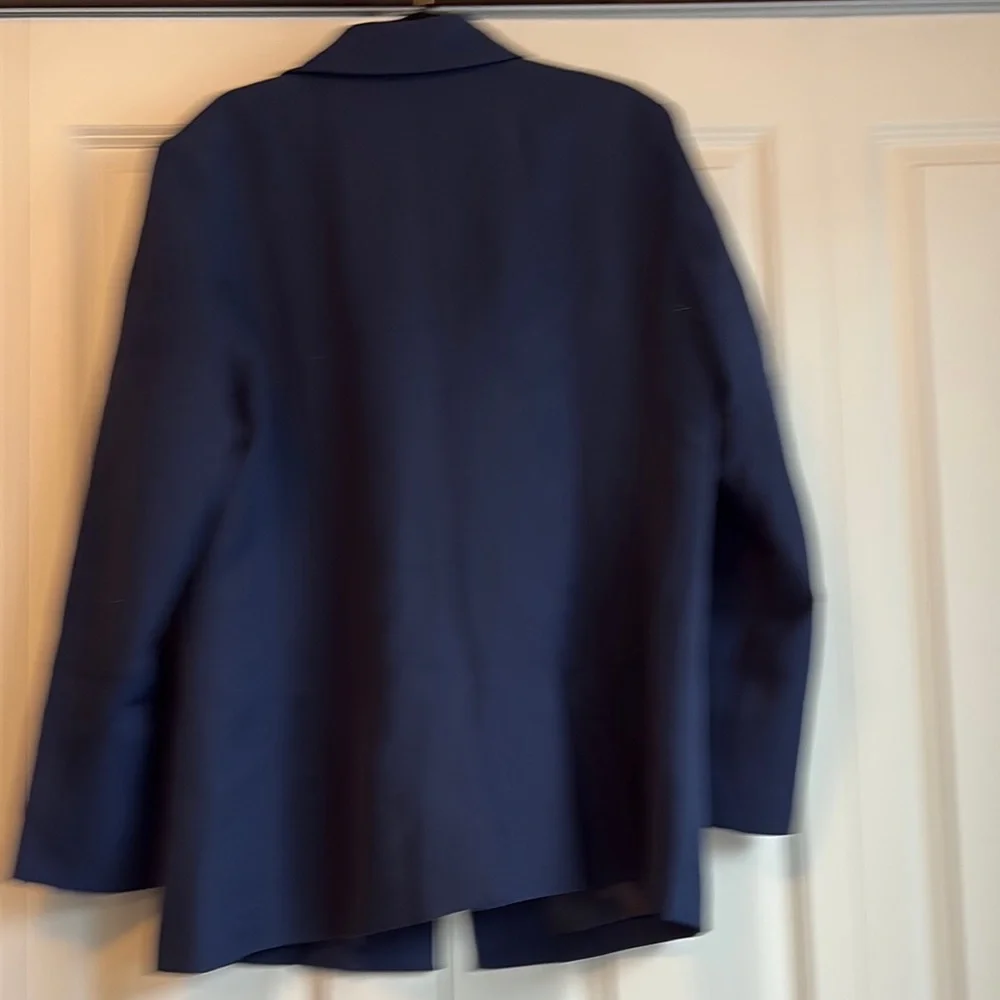 Classic Navy Women's Blazer - Picture 2 of 8